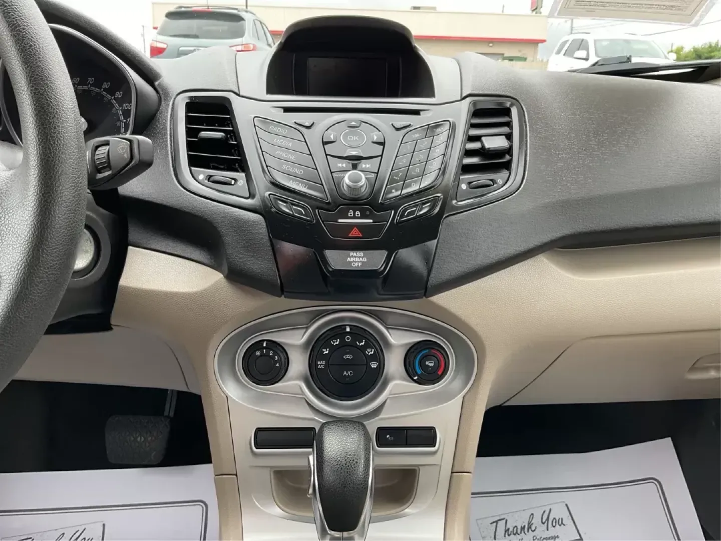 2018 Ford Fiesta SE (3FADP4EJ2JM) with an 1.6L I-4 DOHC engine, located at 8750 N County Rd 25A, Piqua, OH, 45356, (937) 908-9800, 40.164391, -84.232513 - Photo#12