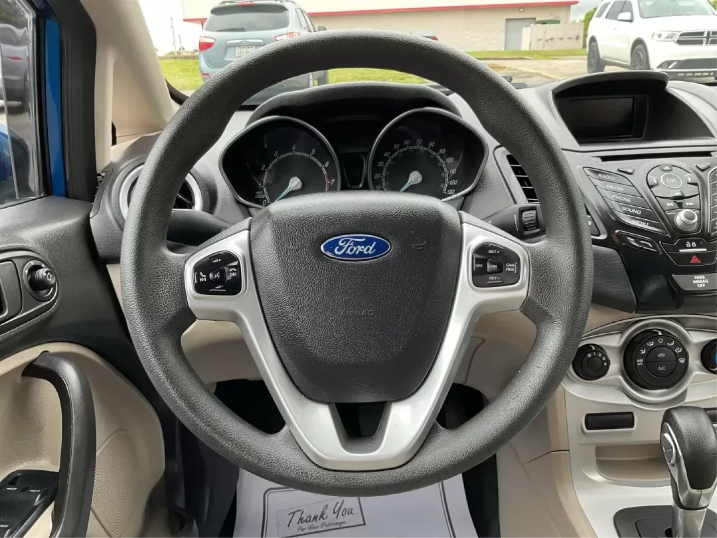 2018 Ford Fiesta SE (3FADP4EJ2JM) with an 1.6L I-4 DOHC engine, located at 8750 N County Rd 25A, Piqua, OH, 45356, (937) 908-9800, 40.164391, -84.232513 - Photo#15