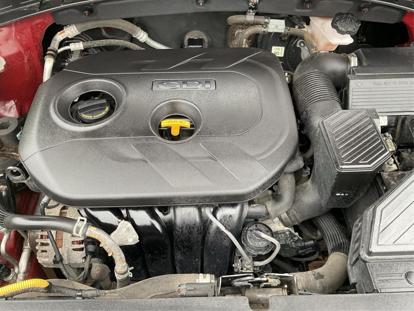 2018 Hyundai Tucson SE (KM8J2CA4XJU) with an Nu 2L I-4 gasoline direct injection engine, located at 4508 South Dixie Dr, Moraine, OH, 45439, (937) 908-9800, 39.807072, -84.031563 - Photo#10