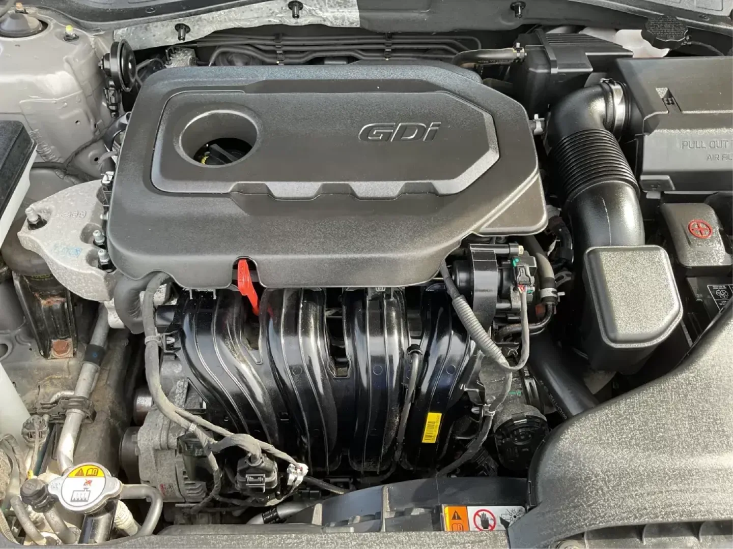 2018 Kia Optima EX (5XXGU4L36JG) with an Theta II 2.4L I-4 gasoline direct injection engine, located at 1951 S Dayton Lakeview Rd., New Carlisle, OH, 45344, (937) 908-9800, 39.890999, -84.050255 - Photo#9