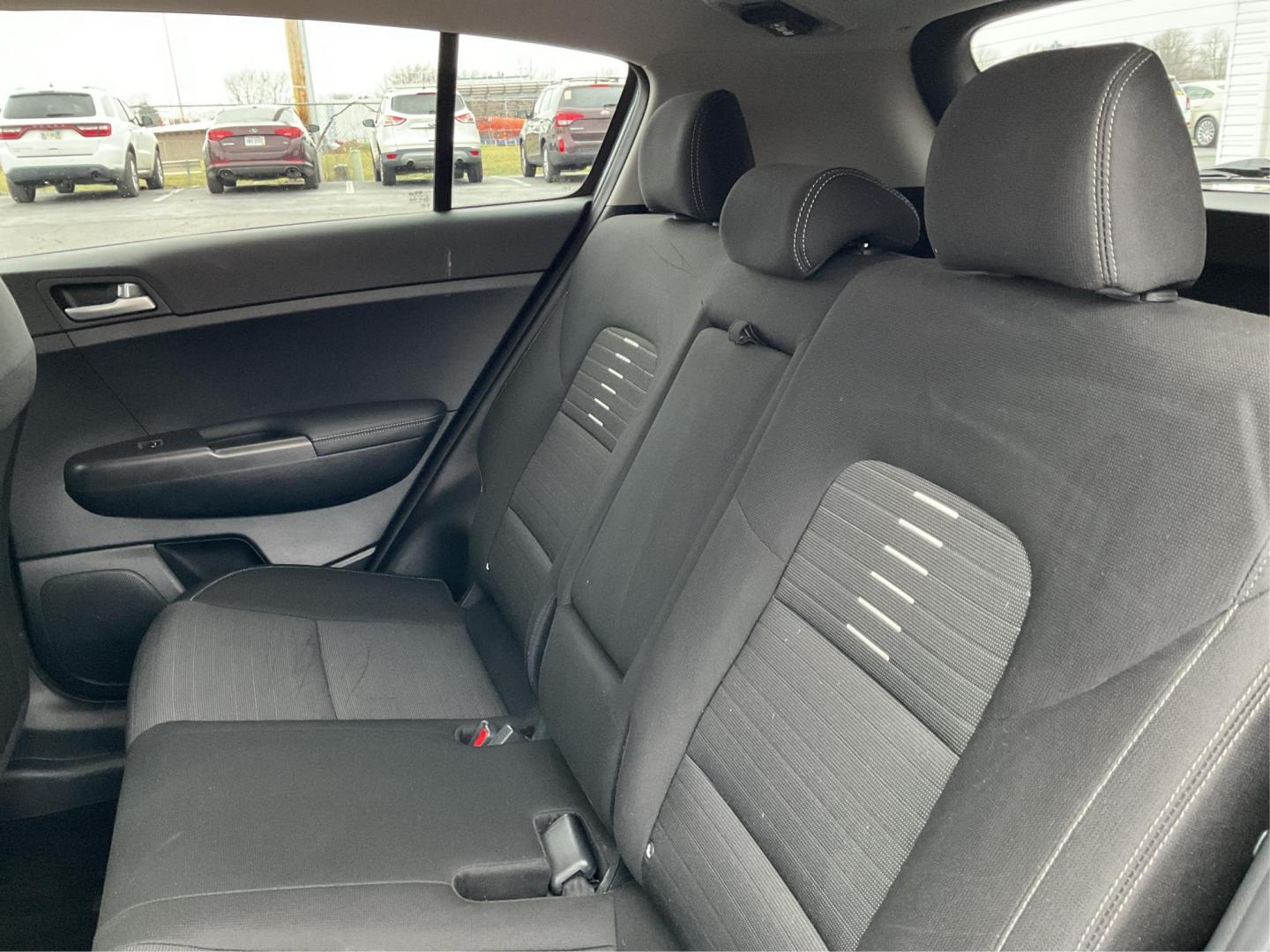 2019 Kia Sportage LX (KNDPMCAC2K7) with an Theta II 2.4L I-4 gasoline direct injection engine, located at 1951 S Dayton Lakeview Rd., New Carlisle, OH, 45344, (937) 908-9800, 39.890999, -84.050255 - Photo#9