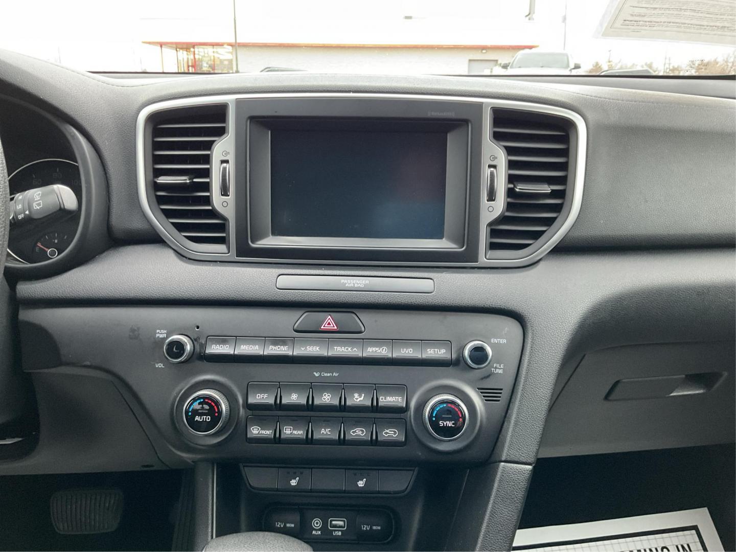 2019 Kia Sportage LX (KNDPMCAC2K7) with an Theta II 2.4L I-4 gasoline direct injection engine, located at 1951 S Dayton Lakeview Rd., New Carlisle, OH, 45344, (937) 908-9800, 39.890999, -84.050255 - Photo#12
