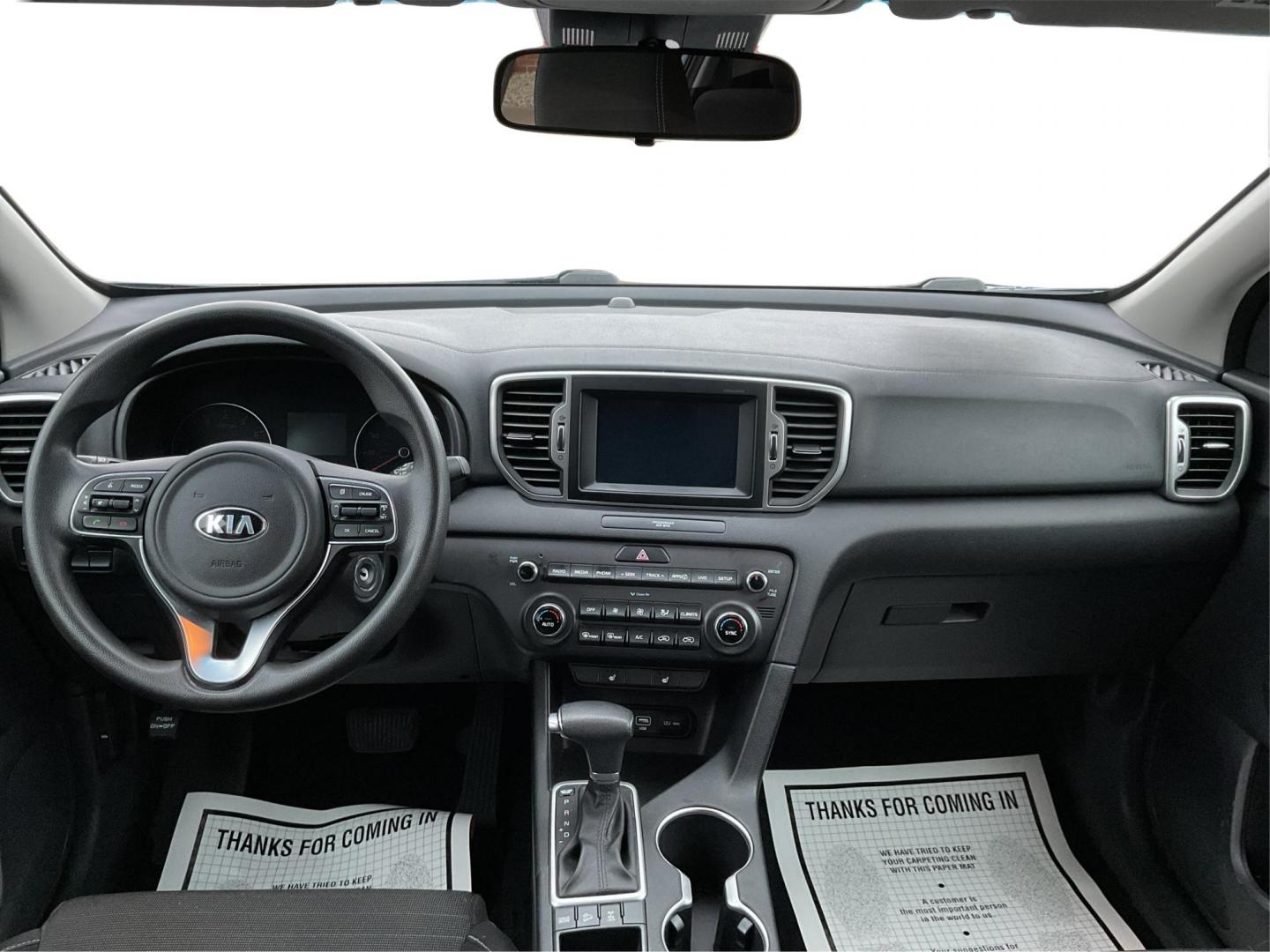 2019 Kia Sportage LX (KNDPMCAC2K7) with an Theta II 2.4L I-4 gasoline direct injection engine, located at 1951 S Dayton Lakeview Rd., New Carlisle, OH, 45344, (937) 908-9800, 39.890999, -84.050255 - Photo#20