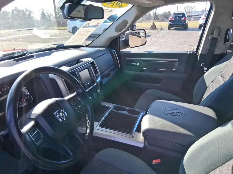 2014 Ram 1500 Big Horn (1C6RR7LT8ES) with an 5.7L V8 OHV 16V engine, 6-Speed Automatic transmission, located at 1184 Kauffman Ave, Fairborn, OH, 45324, (937) 908-9800, 39.807072, -84.030914 - Picture your next weekend: a boat hooked up, the bed packed with coolers and camping gear, and the whole crew riding comfortably as you roll out of Piqua toward Indian Lake or a ball tournament in Troy. This 2014 Ram 1500 Big Horn Crew Cab 4WD is built for real life in West Central Ohio-workdays, fa - Photo#9