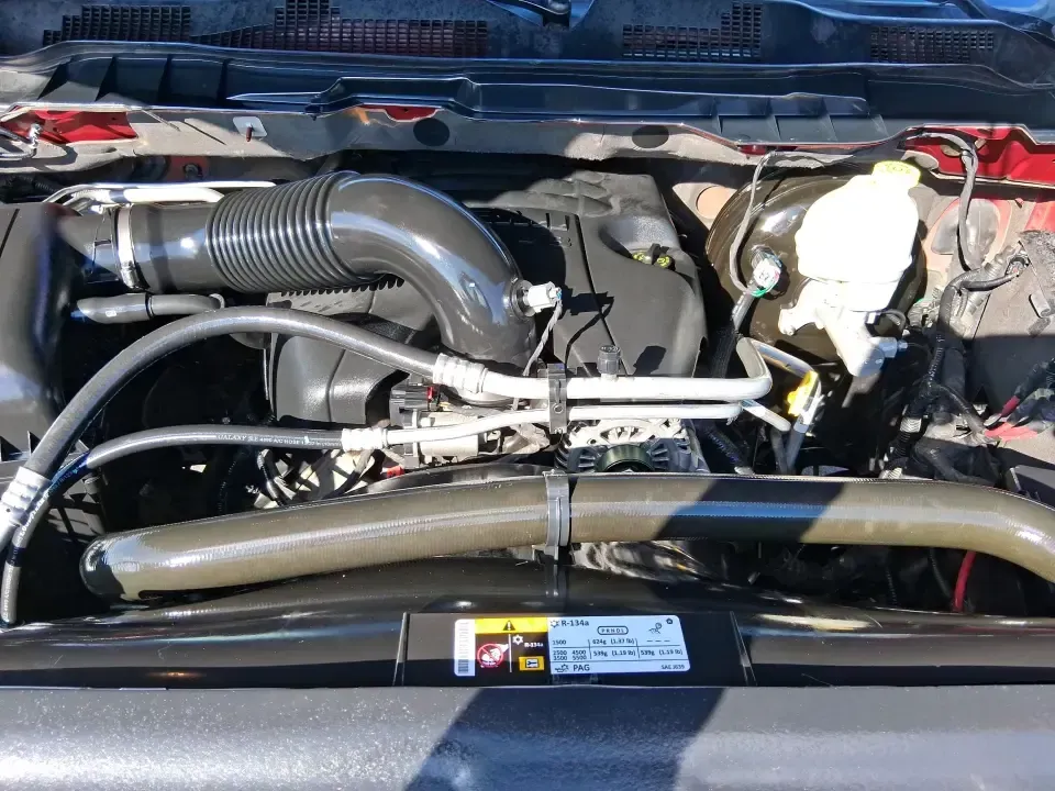 2014 Ram 1500 Big Horn (1C6RR7LT8ES) with an 5.7L V8 OHV 16V engine, 6-Speed Automatic transmission, located at 1184 Kauffman Ave, Fairborn, OH, 45324, (937) 908-9800, 39.807072, -84.030914 - Picture your next weekend: a boat hooked up, the bed packed with coolers and camping gear, and the whole crew riding comfortably as you roll out of Piqua toward Indian Lake or a ball tournament in Troy. This 2014 Ram 1500 Big Horn Crew Cab 4WD is built for real life in West Central Ohio-workdays, fa - Photo#11