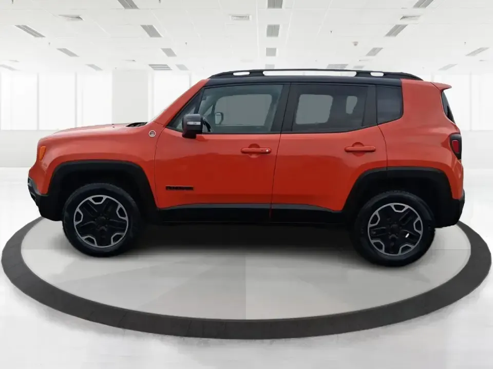2016 Jeep Renegade Trailhawk (ZACCJBCT5GP) with an Tigershark MultiAir 2.4L I-4 variable valve contro engine, 9A transmission, located at 401 Woodman Dr, Riverside, OH, 45431, (937) 908-9800, 39.760899, -84.123421 - Weekend escapes, snowy commutes, and everyday errands feel easier when your crossover is ready for whatever Ohio throws your way. This **2016 Jeep Renegade Trailhawk** in eye-catching **Omaha Orange** is built for drivers who want real capability in a city-friendly size-perfect for exploring MetroPa - Photo#5