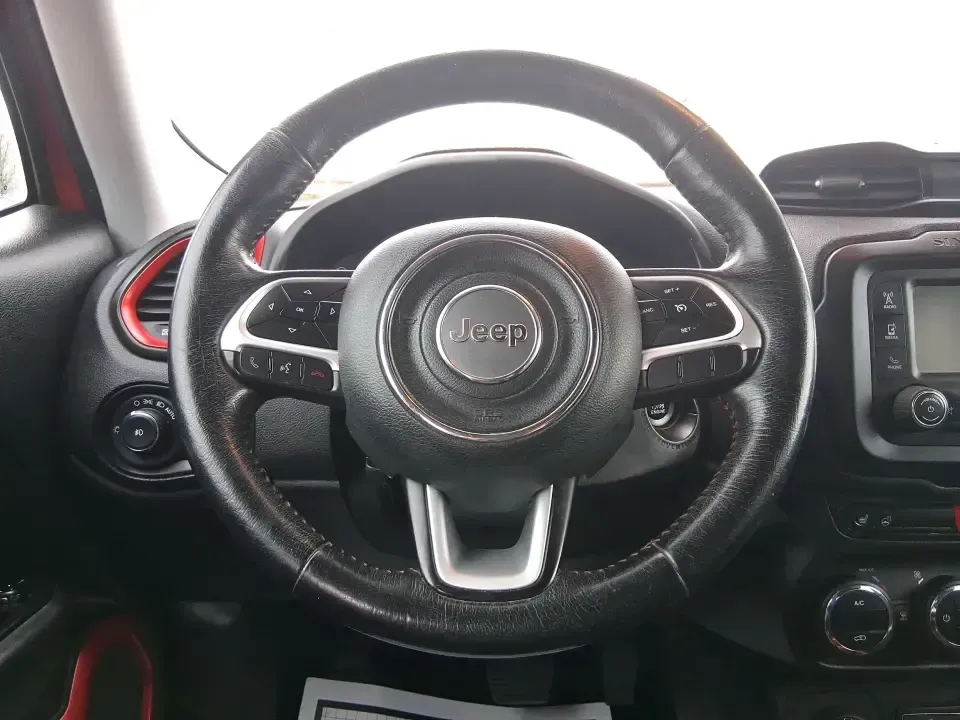 2016 Jeep Renegade Trailhawk (ZACCJBCT5GP) with an Tigershark MultiAir 2.4L I-4 variable valve contro engine, 9A transmission, located at 401 Woodman Dr, Riverside, OH, 45431, (937) 908-9800, 39.760899, -84.123421 - Weekend escapes, snowy commutes, and everyday errands feel easier when your crossover is ready for whatever Ohio throws your way. This **2016 Jeep Renegade Trailhawk** in eye-catching **Omaha Orange** is built for drivers who want real capability in a city-friendly size-perfect for exploring MetroPa - Photo#16