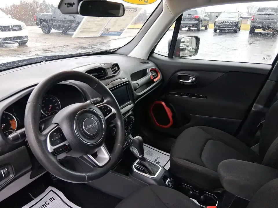 2018 Jeep Renegade Upland Edition 4x4 (ZACCJBAB1JP) with an Tigershark MultiAir 2.4L I-4 variable valve contro engine, 6M transmission, located at 1230 East Main St, Xenia, OH, 45385, (937) 908-9800, 39.688026, -83.910172 - Weekend getaways to John Bryan State Park, snowy commutes down US-35, or daily school-and-grocery runs around Xenia all get easier when you've got a compact SUV that's sized for city parking but ready for Ohio backroads. This 2018 Jeep Renegade Upland Edition 4x4 brings that go-anywhere, do-everythi - Photo#9