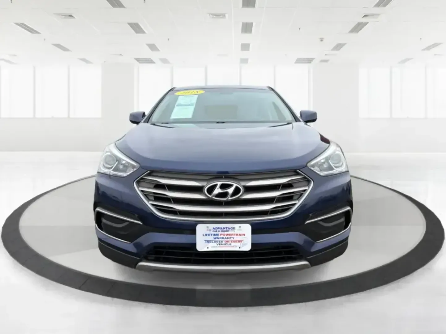 2018 Hyundai Santa Fe 2.4L (5XYZTDLB6JG) with an Theta II 2.4L I-4 gasoline direct injection engine, 6A transmission, located at 8750 N County Rd 25A, Piqua, OH, 45356, (937) 908-9800, 40.164391, -84.232513 - Road trips to Indian Lake, snowy school runs, and everyday commuting up and down I75 feel a lot easier when your SUV is roomy, confident in bad weather, and comfortable for everyone on board. This 2018 Hyundai Santa Fe 2.4L in striking Nightfall Blue is a practical, family-friendly sport utility tha - Photo#7