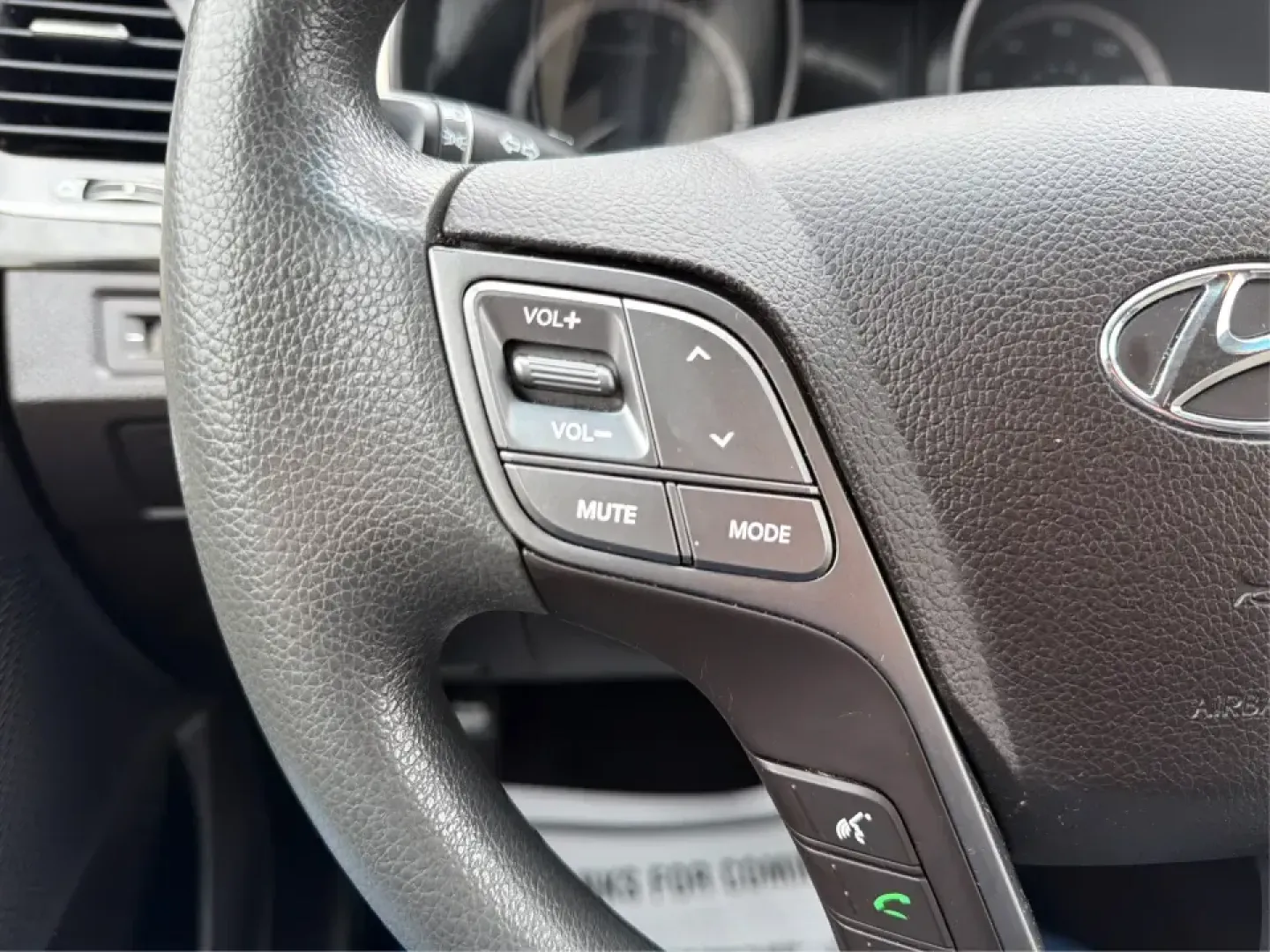 2018 Hyundai Santa Fe 2.4L (5XYZTDLB6JG) with an Theta II 2.4L I-4 gasoline direct injection engine, 6A transmission, located at 8750 N County Rd 25A, Piqua, OH, 45356, (937) 908-9800, 40.164391, -84.232513 - Road trips to Indian Lake, snowy school runs, and everyday commuting up and down I75 feel a lot easier when your SUV is roomy, confident in bad weather, and comfortable for everyone on board. This 2018 Hyundai Santa Fe 2.4L in striking Nightfall Blue is a practical, family-friendly sport utility tha - Photo#16