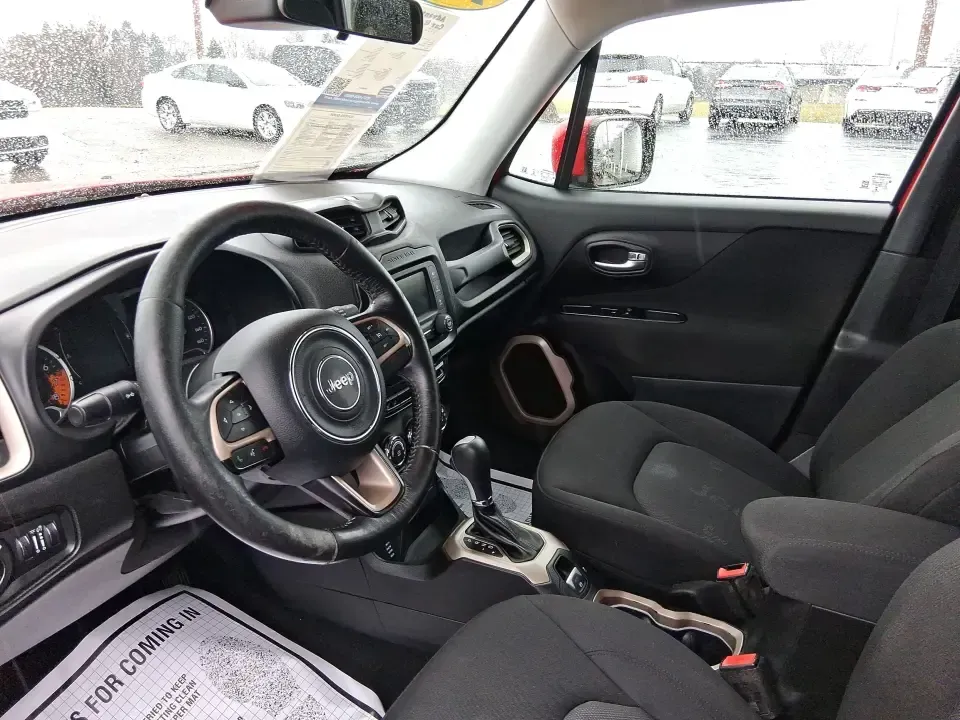 2016 Jeep Renegade Latitude (ZACCJBBT1GP) with an 2.4L L4 DOHC 16V engine, 6M transmission, located at 1184 Kauffman Ave, Fairborn, OH, 45324, (937) 908-9800, 39.807072, -84.030914 - Picture your next Ohio weekend: a quick commute from Fairborn to Wright-Patterson AFB during the week, then a spontaneous road trip to Yellow Springs or an afternoon exploring the trails near John Bryan State Park when the weather's perfect. This 2016 Jeep Renegade Latitude in bold Colorado Red is b - Photo#9