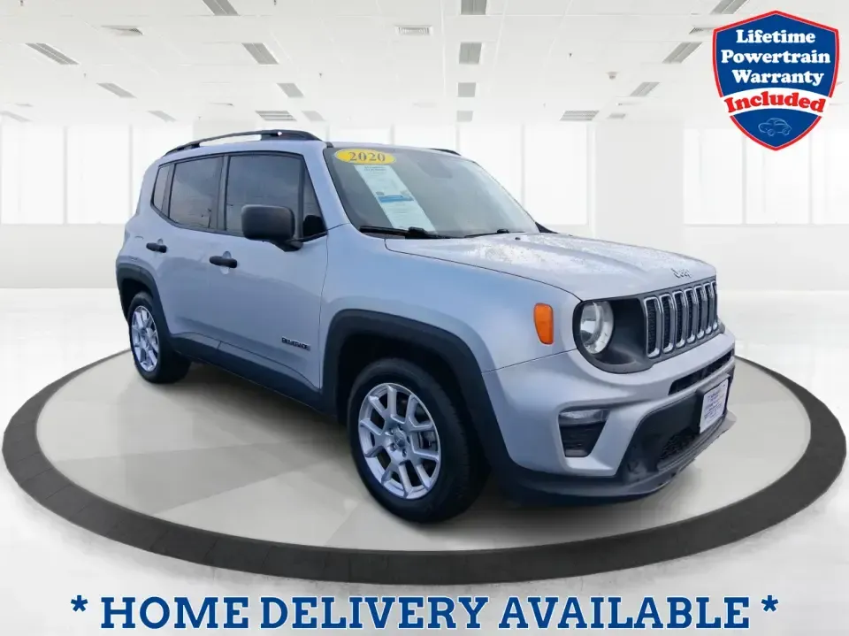 2020 Jeep Renegade Sport FWD (ZACNJAAB1LP) with an 2.4L L4 DOHC 16V engine, 9A transmission, located at 401 Woodman Dr, Riverside, OH, 45431, (937) 908-9800, 39.760899, -84.123421 - Weekend escapes to Eastwood MetroPark, a comfortable daily commute down I675, or shuttling the family between Riverside and Dayton-this 2020 Jeep Renegade Sport FWD is built for real life. With its compact-crossover size, higher driving position, and easy-to-park footprint, it fits right in whether- Photo#0
