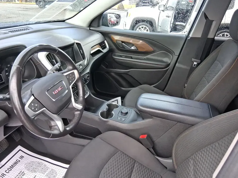 2018 GMC Terrain SLE (3GKALMEV9JL) with an 1.4L L4 DOHC 16V TURBO engine, 6A transmission, located at 8750 N County Rd 25A, Piqua, OH, 45356, (937) 908-9800, 40.164391, -84.232513 - Ready for a commute that feels easier, a weekend that packs more adventure, and a family schedule that runs smoother? This 2018 GMC Terrain SLE is the kind of compact SUV that fits real life in Piqua-whether you're heading down I75 for work, running errands along N County Rd 25A, or loading up for a - Photo#9