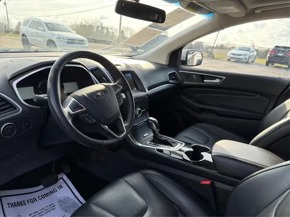 2017 Ford Edge Titanium (2FMPK4K87HB) with an 3.5L V6 DOHC 24V engine, 6A transmission, located at 880 E. National Road, Vandalia, OH, 45377, (937) 908-9800, 39.891918, -84.183594 - Pack up the family, load the cargo area, and point the hood toward your next weekend getaway-this 2017 Ford Edge Titanium is the kind of SUV that makes everyday life in Xenia easier and road trips across Ohio more comfortable. With confident AWD capability, a strong 3.5L V6, and premium Titanium ame - Photo#9
