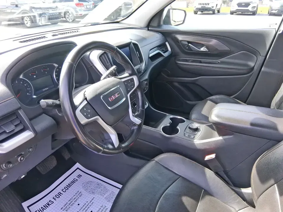 2019 GMC Terrain SLT (3GKALVEV0KL) with an 1.4L L4 DOHC 16V TURBO engine, 6A transmission, located at 1230 East Main St, Xenia, OH, 45385, (937) 908-9800, 39.688026, -83.910172 - Picture your next week: smooth morning commutes down US-35, a quick run to The Greene for errands, then a Saturday escape to John Bryan State Park with the family and gear in tow. This 2019 GMC Terrain SLT is built for that real-life rhythm-comfortable, confident in changing Ohio weather, and sized - Photo#8