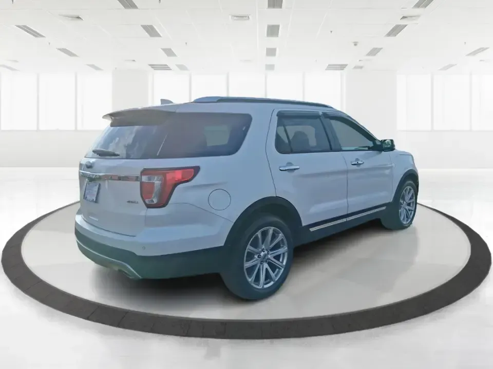 2017 Ford Explorer Limited (1FM5K8F88HG) with an EcoBoost 2.3L I-4 gasoline direct injection engine, 6A transmission, located at 1951 S Dayton Lakeview Rd., New Carlisle, OH, 45344, (937) 908-9800, 39.890999, -84.050255 - Pack up the crew, point the hood toward the next weekend getaway, and let one SUV handle the school run, the grocery haul, and the road trip to Hocking Hills without breaking a sweat. This 2017 Ford Explorer Limited 4WD in White Platinum Metallic Tri-Coat is built for real life in Ohio-comfortable f - Photo#2