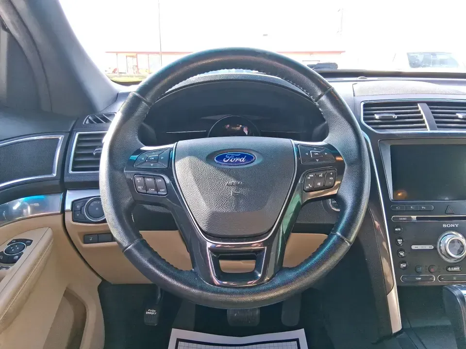 2017 Ford Explorer Limited (1FM5K8F88HG) with an EcoBoost 2.3L I-4 gasoline direct injection engine, 6A transmission, located at 1951 S Dayton Lakeview Rd., New Carlisle, OH, 45344, (937) 908-9800, 39.890999, -84.050255 - Pack up the crew, point the hood toward the next weekend getaway, and let one SUV handle the school run, the grocery haul, and the road trip to Hocking Hills without breaking a sweat. This 2017 Ford Explorer Limited 4WD in White Platinum Metallic Tri-Coat is built for real life in Ohio-comfortable f - Photo#16