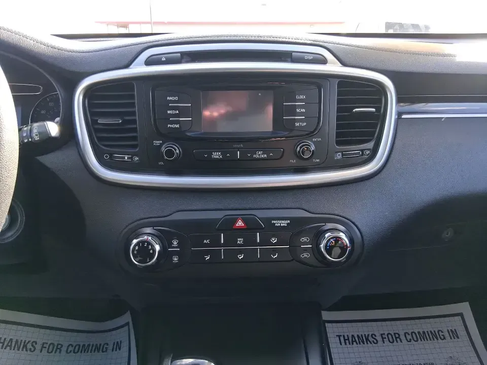 2017 Kia Sorento 2.4L LX (5XYPGDA36HG) with an 2.4L I-4 gasoline direct injection engine, 6A transmission, located at 1099 N County Rd 25A , Troy, OH, 45373, (937) 908-9800, 40.057079, -84.212883 - Picture your next weekend: groceries loaded, kids (or friends) comfortable in the back, and you're heading out of Troy for a quick getaway-maybe a stroll through downtown near the Miami River, a stop by Hobart Arena for an event, or an easy cruise up I75 toward Dayton. This 2017 Kia Sorento 2.4L LX - Photo#13