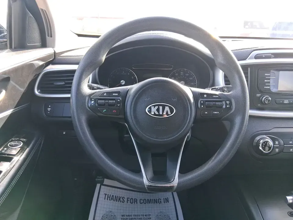 2017 Kia Sorento 2.4L LX (5XYPGDA36HG) with an 2.4L I-4 gasoline direct injection engine, 6A transmission, located at 1099 N County Rd 25A , Troy, OH, 45373, (937) 908-9800, 40.057079, -84.212883 - Picture your next weekend: groceries loaded, kids (or friends) comfortable in the back, and you're heading out of Troy for a quick getaway-maybe a stroll through downtown near the Miami River, a stop by Hobart Arena for an event, or an easy cruise up I75 toward Dayton. This 2017 Kia Sorento 2.4L LX - Photo#16