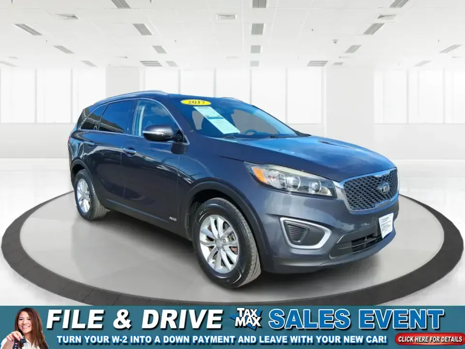 2017 Kia Sorento 2.4L LX (5XYPGDA36HG) with an 2.4L I-4 gasoline direct injection engine, 6A transmission, located at 880 E. National Road, Vandalia, OH, 45377, (937) 908-9800, 39.891918, -84.183594 - Picture your next weekend: groceries loaded, kids (or friends) comfortable in the back, and you're heading out of Troy for a quick getaway-maybe a stroll through downtown near the Miami River, a stop by Hobart Arena for an event, or an easy cruise up I75 toward Dayton. This 2017 Kia Sorento 2.4L LX - Photo#0