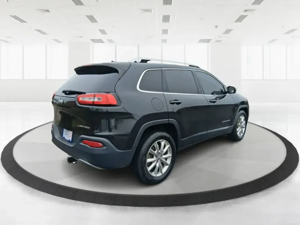 2015 Jeep Cherokee Limited (1C4PJMDBXFW) with an 2.4L L4 DOHC 16V engine, 9-Speed Automatic transmission, located at 1230 East Main St, Xenia, OH, 45385, (937) 908-9800, 39.688026, -83.910172 - Need one vehicle that can handle the weekday grind and still feel ready for a last-minute getaway? This 2015 Jeep Cherokee Limited 4WD in Brilliant Black Crystal Pearlcoat is built for Riverside life-comfortable for daily commutes, confident in Ohio weather, and versatile enough for road trips, socc - Photo#2