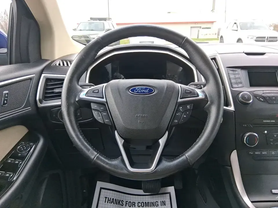 2015 Ford Edge SEL (2FMPK4J88FB) with an 3.5L V6 DOHC 24V engine, 6A transmission, located at 1951 S Dayton Lakeview Rd., New Carlisle, OH, 45344, (937) 908-9800, 39.890999, -84.050255 - Picture your next Ohio weekend: a quick grocery run through New Carlisle turns into a spontaneous drive out toward the Mad River, a family outing near the Clark County Fairgrounds, or an easy road trip down I70 and I675 with everyone comfortable and your gear packed. This 2015 Ford Edge SEL is built - Photo#16