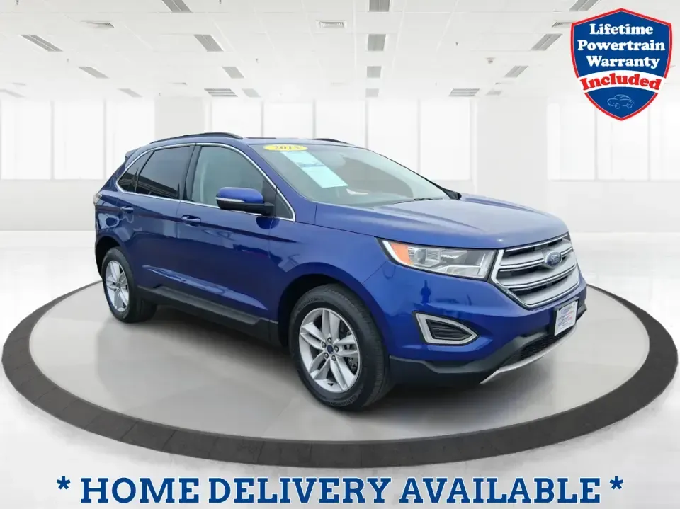 2015 Ford Edge SEL (2FMPK4J88FB) with an 3.5L V6 DOHC 24V engine, 6A transmission, located at 1099 N County Rd 25A , Troy, OH, 45373, (937) 908-9800, 40.057079, -84.212883 - Picture your next Ohio weekend: a quick grocery run through New Carlisle turns into a spontaneous drive out toward the Mad River, a family outing near the Clark County Fairgrounds, or an easy road trip down I70 and I675 with everyone comfortable and your gear packed. This 2015 Ford Edge SEL is built - Photo#0