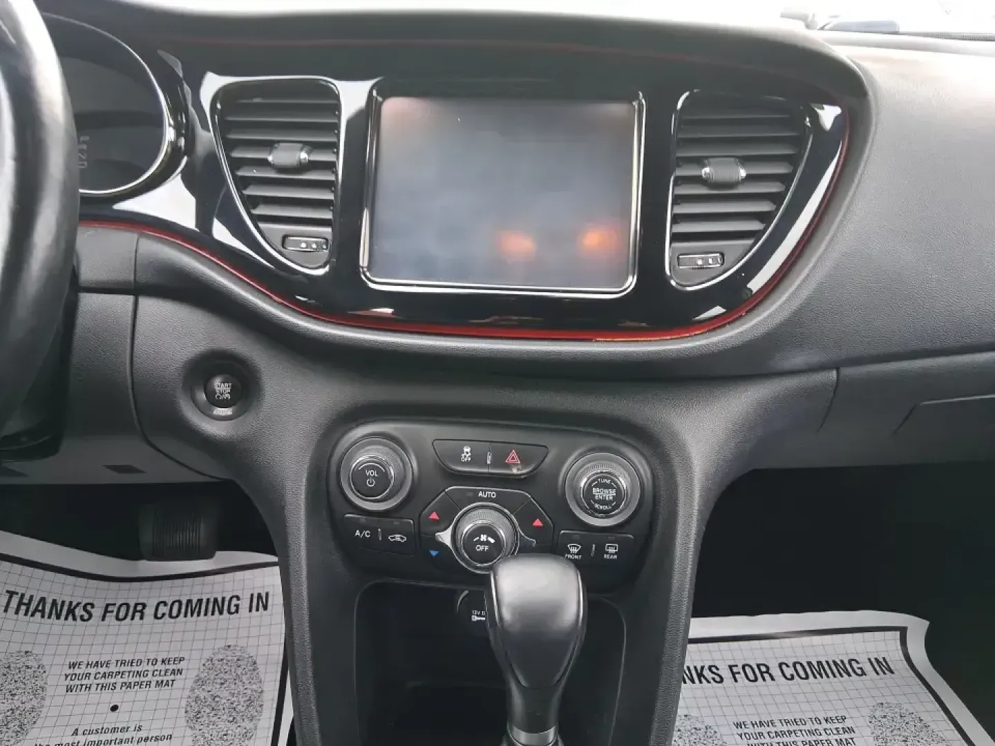 2014 Dodge Dart GT (1C3CDFEB0ED) with an MultiAir 2.4L I-4 variable valve control engine, located at 8750 N County Rd 25A, Piqua, OH, 45356, (937) 908-9800, 40.164391, -84.232513 - Need a smart, sporty commuter that feels upscale for daily runs between Moraine and downtown Dayton, yet still has the comfort for weekend getaways to Carillon Historical Park or a Reds day trip? This 2014 Dodge Dart GT in Bright White Clearcoat is the kind of sedan that fits real life-easy to park,- Photo#13