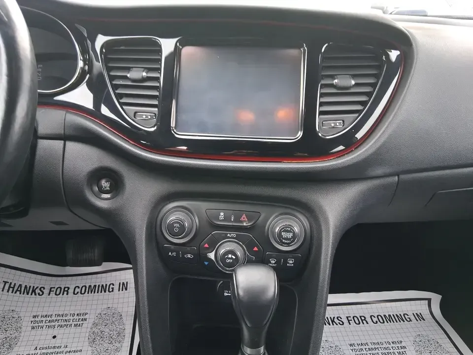 2014 Dodge Dart GT (1C3CDFEB0ED) with an MultiAir 2.4L I-4 variable valve control engine, located at 8750 N County Rd 25A, Piqua, OH, 45356, (937) 908-9800, 40.164391, -84.232513 - Need a smart, sporty commuter that feels upscale for daily runs between Moraine and downtown Dayton, yet still has the comfort for weekend getaways to Carillon Historical Park or a Reds day trip? This 2014 Dodge Dart GT in Bright White Clearcoat is the kind of sedan that fits real life-easy to park, - Photo#13