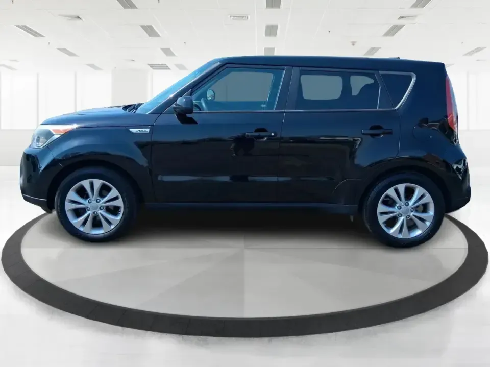 2015 Kia Soul + (KNDJP3A56F7) with an 2L I-4 gasoline direct injection engine, 6-Speed Automatic transmission, located at 1184 Kauffman Ave, Fairborn, OH, 45324, (937) 908-9800, 39.807072, -84.030914 - Looking for a reliable, easy-to-park hatchback that fits real life in Vandalia-daily commutes down I75, quick grocery runs near National Rd, and spontaneous weekend trips to the National Museum of the U.S. Air Force? This 2015 Kia Soul + is built for drivers who want versatility, comfort, and smart - Photo#5