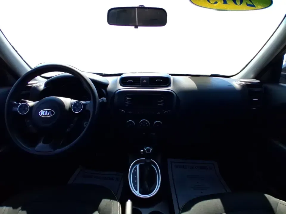 2015 Kia Soul + (KNDJP3A56F7) with an 2L I-4 gasoline direct injection engine, 6-Speed Automatic transmission, located at 1951 S Dayton Lakeview Rd., New Carlisle, OH, 45344, (937) 908-9800, 39.890999, -84.050255 - Looking for a reliable, easy-to-park hatchback that fits real life in Vandalia-daily commutes down I75, quick grocery runs near National Rd, and spontaneous weekend trips to the National Museum of the U.S. Air Force? This 2015 Kia Soul + is built for drivers who want versatility, comfort, and smart - Photo#19