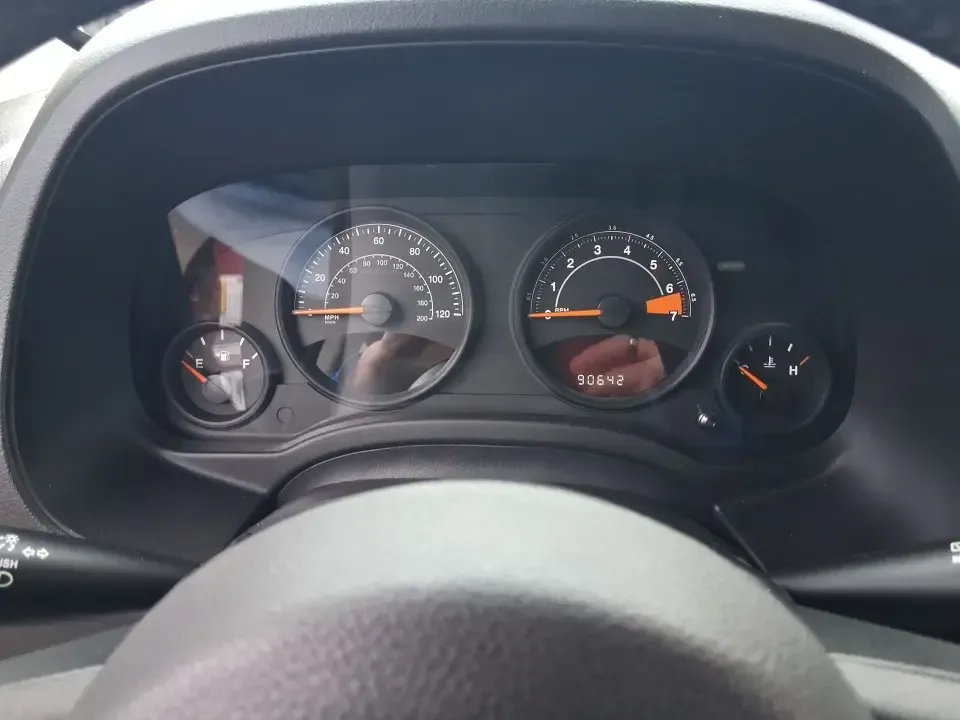 2014 Jeep Patriot Latitude 2WD (1C4NJPFB3ED) with an 2.4L L4 DOHC 16V engine, located at 8750 N County Rd 25A, Piqua, OH, 45356, (937) 908-9800, 40.164391, -84.232513 - Picture a weekday commute down I70 followed by a Saturday escape to parks and backroads around Clark County-this 2014 Jeep Patriot Latitude is the kind of compact SUV that fits both routines without feeling oversized. Finished in Deep Cherry Red Crystal Pearlcoat and showing 90,565 miles, it's a pra- Photo#15
