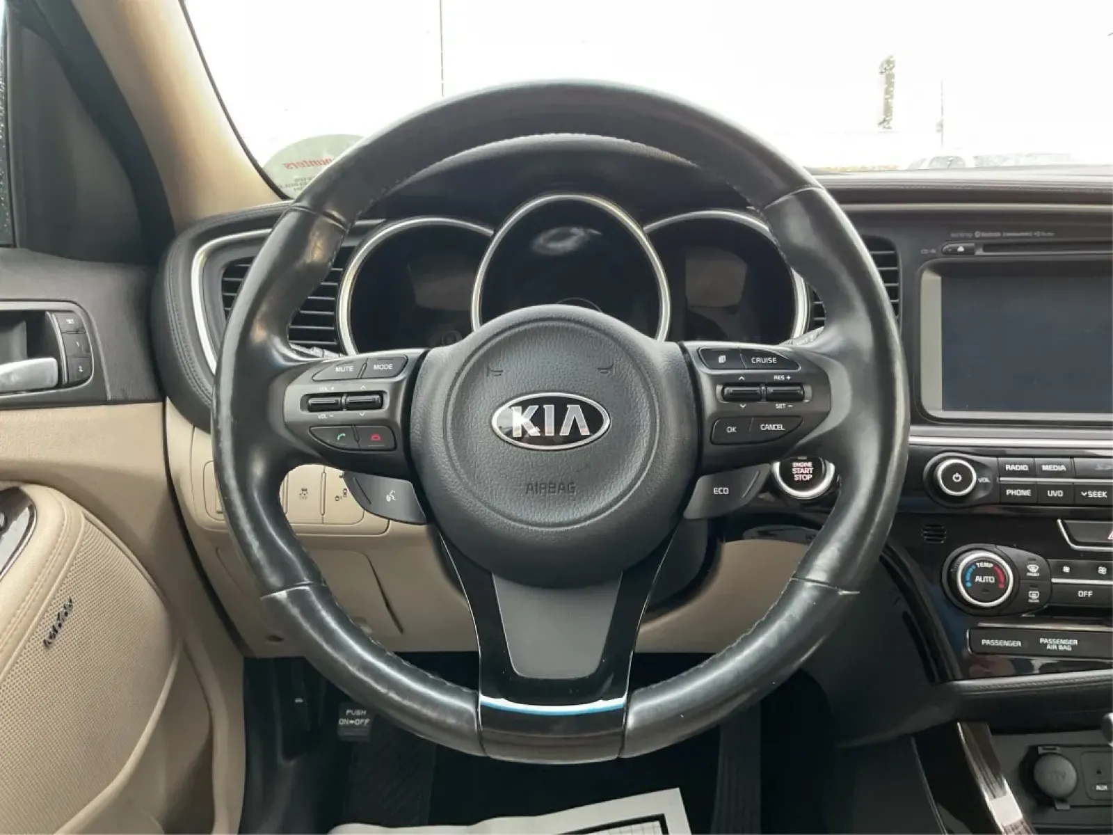 2015 Kia Optima EX (5XXGN4A76FG) with an Theta II 2.4L I-4 gasoline direct injection engine, located at 1099 N County Rd 25A , Troy, OH, 45373, (937) 908-9800, 40.057079, -84.212883 - **Elevate Your Daily Commute with the 2015 Kia Optima EX** <br /> <br /> Imagine transforming your daily drive into an experience of comfort and style. Whether you're navigating the bustling streets of Fairborn or embarking on a weekend getaway, the 2015 Kia Optima EX is designed to enhance your li - Photo#15