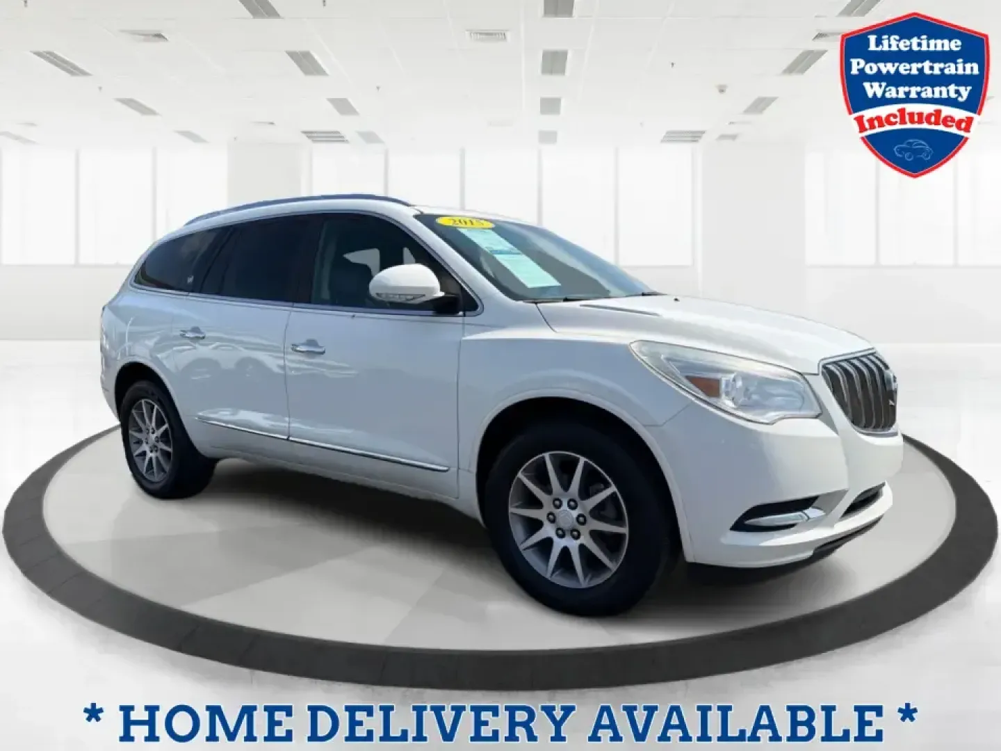 2015 Buick Enclave Leather (5GAKRBKDXFJ) with an 3.6L V-6 gasoline direct injection engine, 6-Speed Automatic Overdrive transmission, located at 1099 N County Rd 25A , Troy, OH, 45373, (937) 908-9800, 40.057079, -84.212883 - Pack up the kids, cue the road-trip playlist, and point your weekend plans toward somewhere fun-this 2015 Buick Enclave Leather in White Opal is built for real life in Troy, Ohio. Whether you're doing the school run, commuting up I75, or heading to the Dayton area for a family day out, the Enclave d - Photo#0