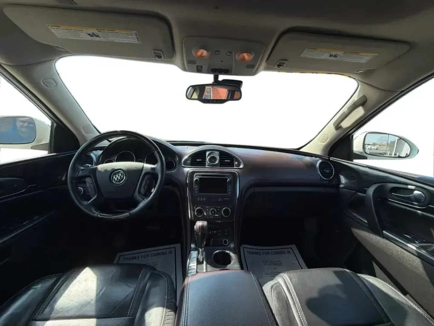 2015 Buick Enclave Leather (5GAKRBKDXFJ) with an 3.6L V-6 gasoline direct injection engine, 6-Speed Automatic Overdrive transmission, located at 1099 N County Rd 25A , Troy, OH, 45373, (937) 908-9800, 40.057079, -84.212883 - Pack up the kids, cue the road-trip playlist, and point your weekend plans toward somewhere fun-this 2015 Buick Enclave Leather in White Opal is built for real life in Troy, Ohio. Whether you're doing the school run, commuting up I75, or heading to the Dayton area for a family day out, the Enclave d - Photo#20