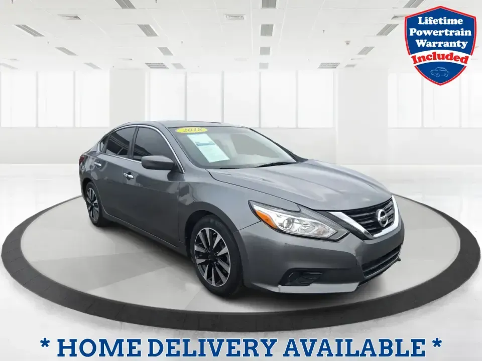 2018 Nissan Altima 2.5 SV (1N4AL3AP0JC) with an 2.5L I-4 DOHC engine, CVT transmission, located at 4508 South Dixie Dr, Moraine, OH, 45439, (937) 908-9800, 39.689976, -84.218452 - 2018 Nissan Altima 2.5 SV - Photo#0