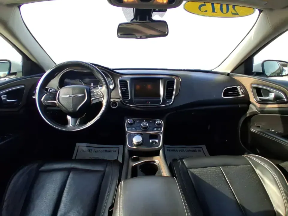 2015 Chrysler 200 C (1C3CCCCG6FN) with an 3.6L V6 DOHC 24V FFV engine, 9-Speed Automatic transmission, located at 4508 South Dixie Dr, Moraine, OH, 45439, (937) 908-9800, 39.689976, -84.218452 - Need a dependable sedan for the daily commute up I75, quick school drop-offs, or a comfortable weekend drive to downtown Piqua and the Great Miami River Trail? This 2015 Chrysler 200 C is the kind of practical-yet-upgraded ride that fits real life-quiet on longer trips, easy to park around local sho - Photo#21