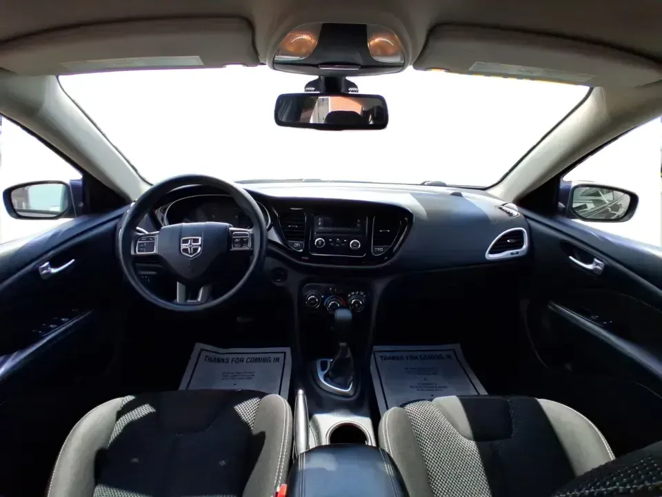 2016 Dodge Dart SXT (1C3CDFBB9GD) with an 2.4L L4 DOHC 16V engine, located at 8750 N County Rd 25A, Piqua, OH, 45356, (937) 908-9800, 40.164391, -84.232513 - Whether you're grinding out a long commute on I-75, shuttling kids between school and practice, or planning a weekend escape to Indian Lake, a dependable sedan that's comfortable, efficient, and easy to live with makes everyday life simpler. This 2016 Dodge Dart SXT in Granite Crystal Metallic Clear - Photo#20