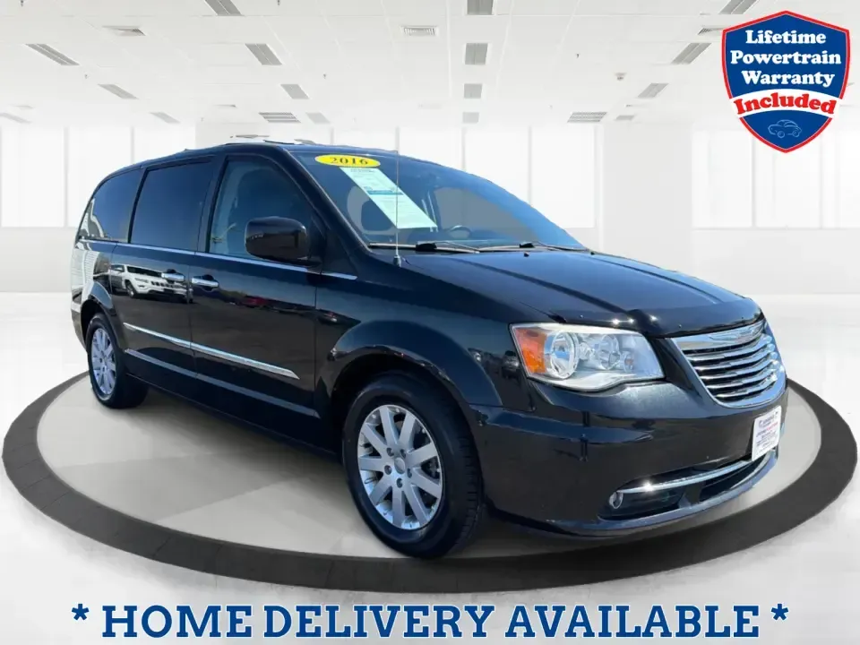 2016 Chrysler Town and Country Touring (2C4RC1BG5GR) with an Pentastar 3.6L V-6 DOHC engine, 6A transmission, located at 8750 N County Rd 25A, Piqua, OH, 45356, (937) 908-9800, 40.164391, -84.232513 - Load up the kids, the cooler, and the weekend plans-this 2016 Chrysler Town and Country Touring is the kind of family-first van that makes school drop-offs, long commutes, and road trips feel effortless. With its roomy passenger-van layout, versatile seating, and comfort features that keep everyon - Photo#0
