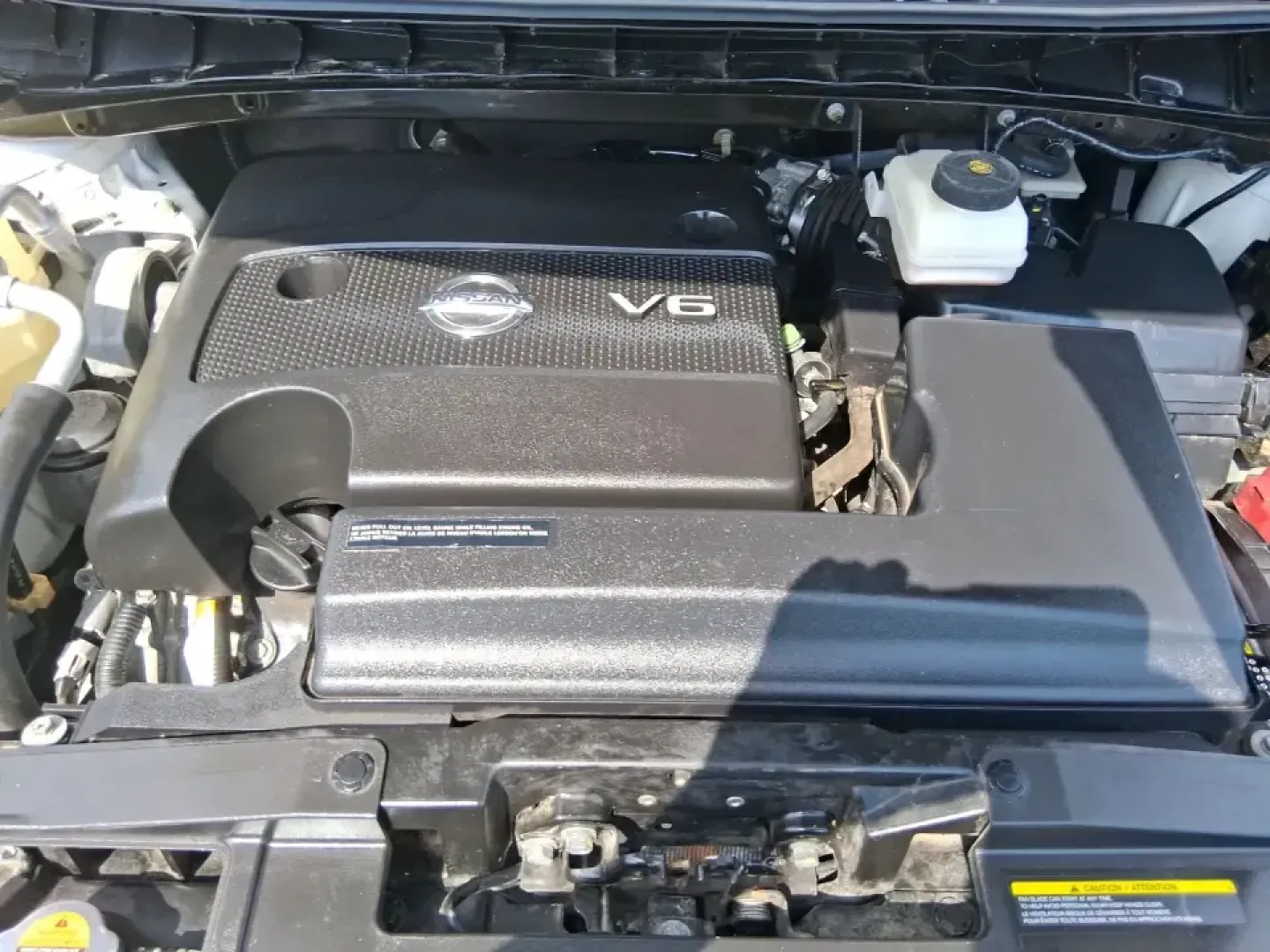 2015 Nissan Murano Platinum (5N1AZ2MH3FN) with an 3.5L V-6 DOHC engine, Continuously Variable Transmission transmission, located at 1951 S Dayton Lakeview Rd., New Carlisle, OH, 45344, (937) 908-9800, 39.890999, -84.050255 - Need one SUV that can handle the weekday commute, keep everyone comfortable on family errands, and still feel upscale for a weekend getaway to John Bryan State Park or a day trip through Dayton? This 2015 Nissan Murano Platinum AWD in Pearl White is built for exactly that kind of real-life driving-s - Photo#11