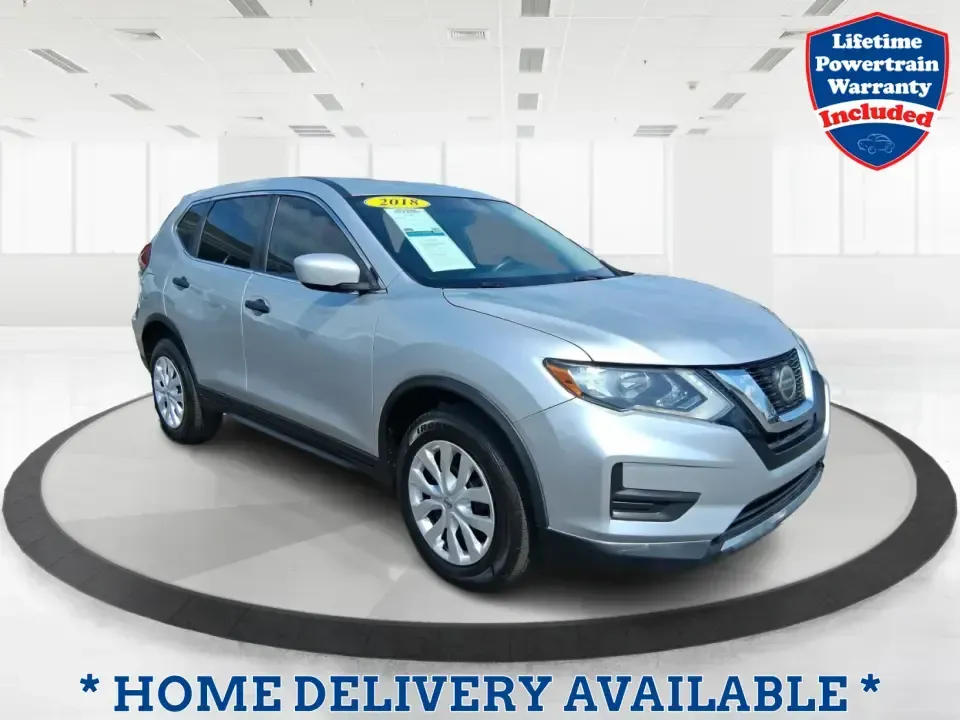 2018 Nissan Rogue S (KNMAT2MV3JP) with an 2.5L I-4 DOHC engine, CVT transmission, located at 1099 N County Rd 25A , Troy, OH, 45373, (937) 908-9800, 40.057079, -84.212883 - Pack up the family for a weekend at Miami County Park, tackle a snowy morning commute up I75, or load up groceries after an afternoon in historic downtown Troy-this 2018 Nissan Rogue S is the kind of SUV that fits real life in Troy, Ohio. With confident AWD capability and practical comfort, it's ide - Photo#0