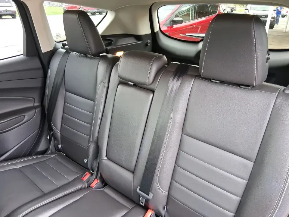 2014 Ford Escape Titanium (1FMCU9J99EU) with an 2.0L L4 DOHC 16V engine, 6-Speed Automatic transmission, located at 1099 N County Rd 25A , Troy, OH, 45373, (937) 908-9800, 40.057079, -84.212883 - Need one SUV that can handle an Ohio winter commute, school drop-offs, and a spontaneous weekend road trip to Hocking Hills without feeling like a compromise? This 2014 Ford Escape Titanium 4WD in sleek Tuxedo Black is built for real life in Troy-comfortable for long drives, confident in bad weather - Photo#10