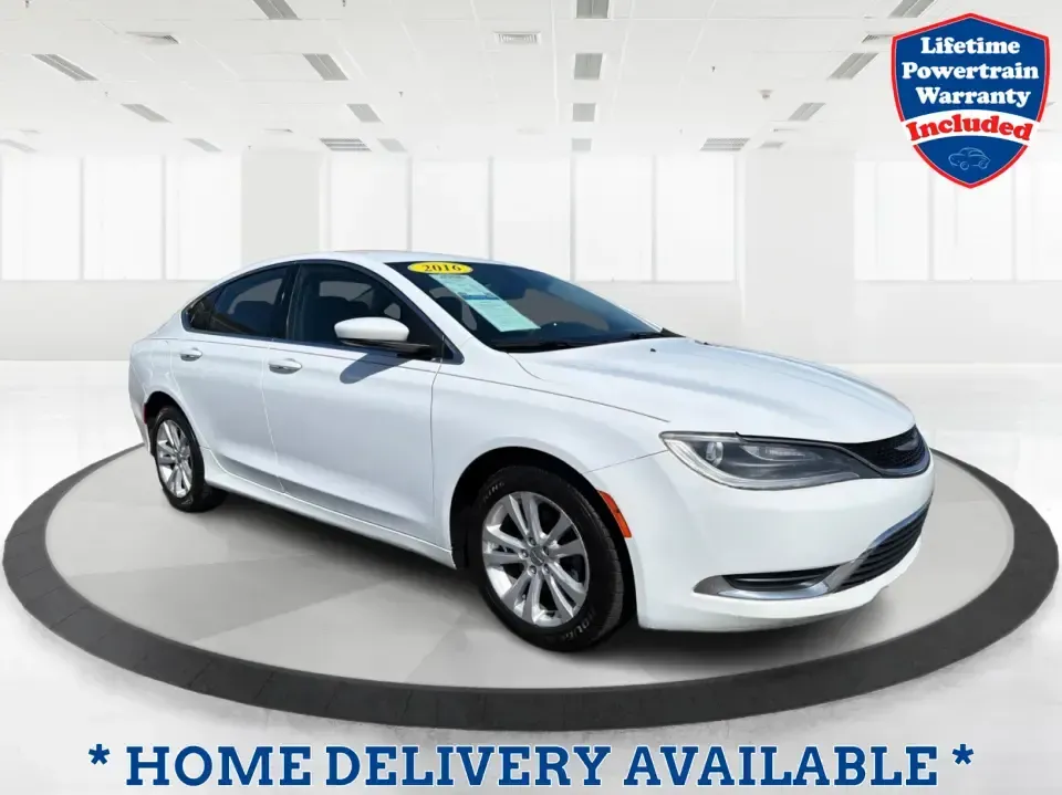 2016 Chrysler 200 Limited (1C3CCCABXGN) with an 2.4L L4 DOHC 16V engine, 9A transmission, located at 1184 Kauffman Ave, Fairborn, OH, 45324, (937) 908-9800, 39.807072, -84.030914 - Need a comfortable, efficient sedan for daily commuting to Wright-Patterson AFB, weekend trips to Yellow Springs, or school-and-sports carpools around Fairborn? This 2016 Chrysler 200 Limited delivers the kind of smooth ride, upscale cabin feel, and highway-friendly MPG that fits real life in the Mi- Photo#0