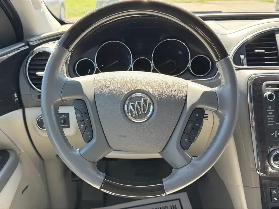 2015 Buick Enclave Premium (5GAKVCKD4FJ) with an 3.6L V-6 gasoline direct injection engine, 6-Speed Automatic Overdrive transmission, located at 1230 East Main St, Xenia, OH, 45385, (937) 908-9800, 39.688026, -83.910172 - Pack the kids, cue up the playlist, and head out for a weekend at John Bryan State Park or a day trip to the National Museum of the U.S. Air Force-this 2015 Buick Enclave Premium is the kind of comfortable, confidence-inspiring SUV that makes family life, carpools, and long highway drives feel easy. - Photo#16