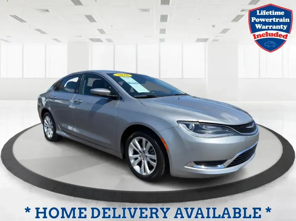 2016 Chrysler 200 Limited Platinum (1C3CCCABXGN) with an 2.4L L4 DOHC 16V engine, 9A transmission, located at 1184 Kauffman Ave, Fairborn, OH, 45324, (937) 908-9800, 39.807072, -84.030914 - 2016 Chrysler 200 Limited Platinum - Photo#0