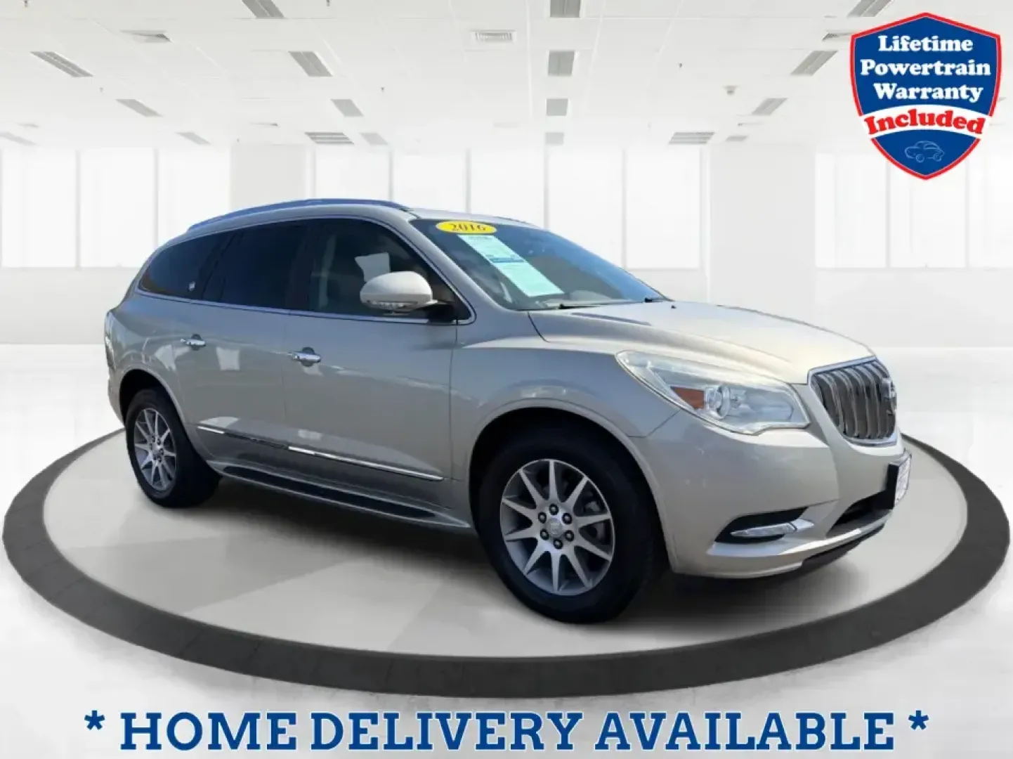 2016 Buick Enclave Leather (5GAKVBKD6GJ) with an 3.6L V-6 gasoline direct injection engine, 6-Speed Automatic Overdrive transmission, located at 1230 East Main St, Xenia, OH, 45385, (937) 908-9800, 39.688026, -83.910172 - Need one vehicle that can handle school drop-offs, grocery runs, and a weekend road trip down I-75 without feeling cramped? This 2016 Buick Enclave Leather in Iridium Metallic is built for real-life family logistics and comfortable commuting around Moraine, Dayton, and the Miami Valley-offering thre - Photo#0