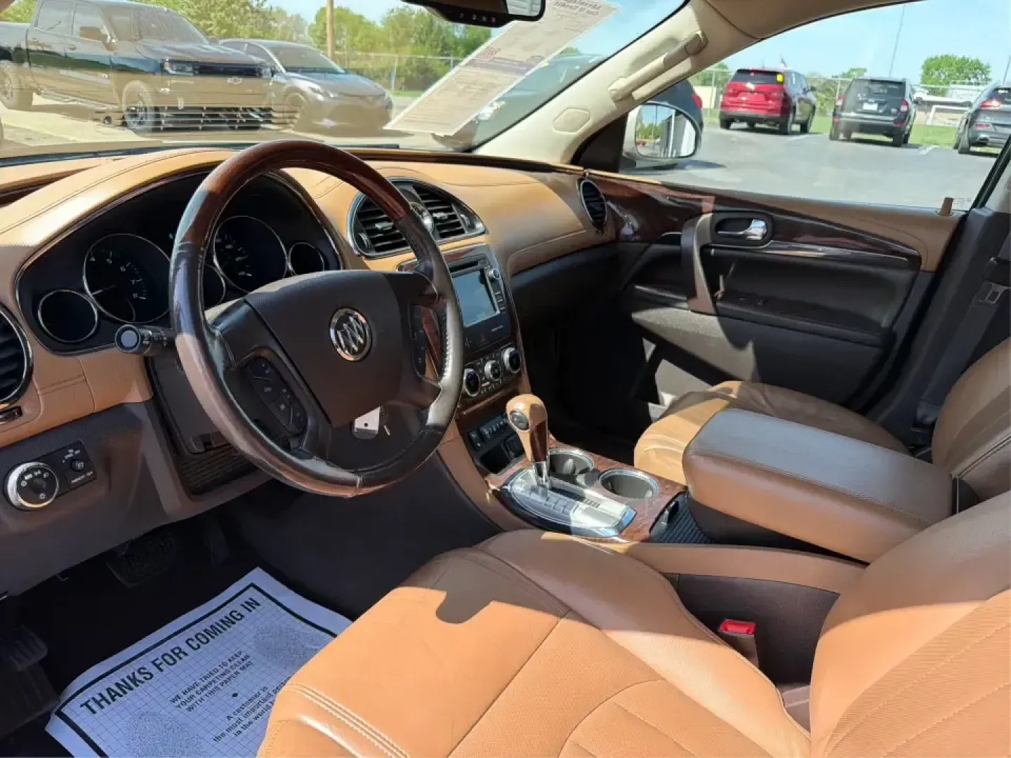 2016 Buick Enclave Leather (5GAKVBKD6GJ) with an 3.6L V-6 gasoline direct injection engine, 6-Speed Automatic Overdrive transmission, located at 1230 East Main St, Xenia, OH, 45385, (937) 908-9800, 39.688026, -83.910172 - Need one vehicle that can handle school drop-offs, grocery runs, and a weekend road trip down I-75 without feeling cramped? This 2016 Buick Enclave Leather in Iridium Metallic is built for real-life family logistics and comfortable commuting around Moraine, Dayton, and the Miami Valley-offering thre - Photo#9