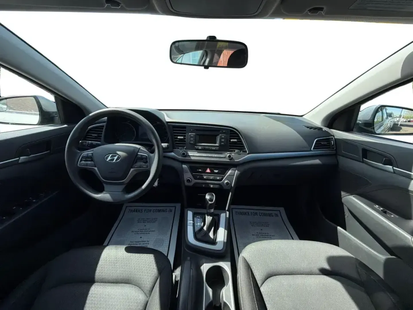 2018 Hyundai Elantra SE (KMHD74LF2JU) with an Nu 2L I-4 DOHC engine, 6A transmission, located at 4508 South Dixie Dr, Moraine, OH, 45439, (937) 908-9800, 39.689976, -84.218452 - Need a dependable commuter that's easy to park downtown, comfortable for I-75 and SR-725 drives, and efficient enough for everyday errands from Moraine to Dayton? This 2018 Hyundai Elantra SE in Galactic Gray Metallic is a smart, budget-friendly sedan built for real life-work runs, school drop-offs, - Photo#19