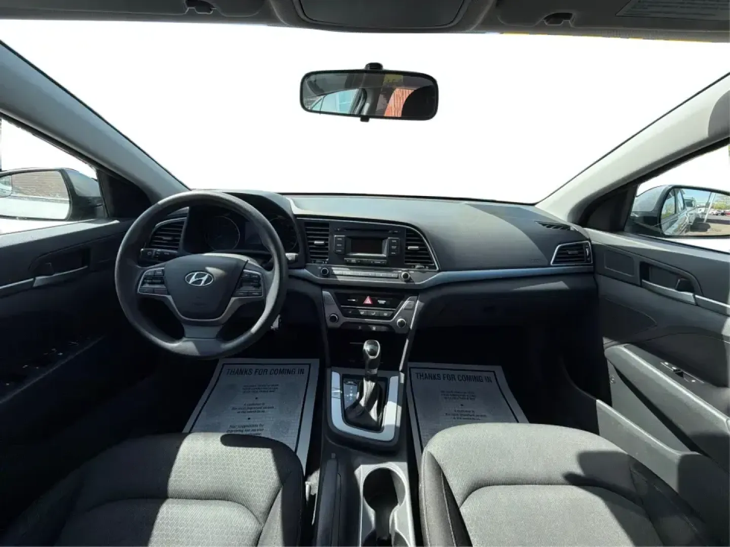 2018 Hyundai Elantra SE (KMHD74LF2JU) with an Nu 2L I-4 DOHC engine, 6A transmission, located at 4508 South Dixie Dr, Moraine, OH, 45439, (937) 908-9800, 39.689976, -84.218452 - Need a dependable commuter that's easy to park downtown, comfortable for I-75 and SR-725 drives, and efficient enough for everyday errands from Moraine to Dayton? This 2018 Hyundai Elantra SE in Galactic Gray Metallic is a smart, budget-friendly sedan built for real life-work runs, school drop-offs, - Photo#20