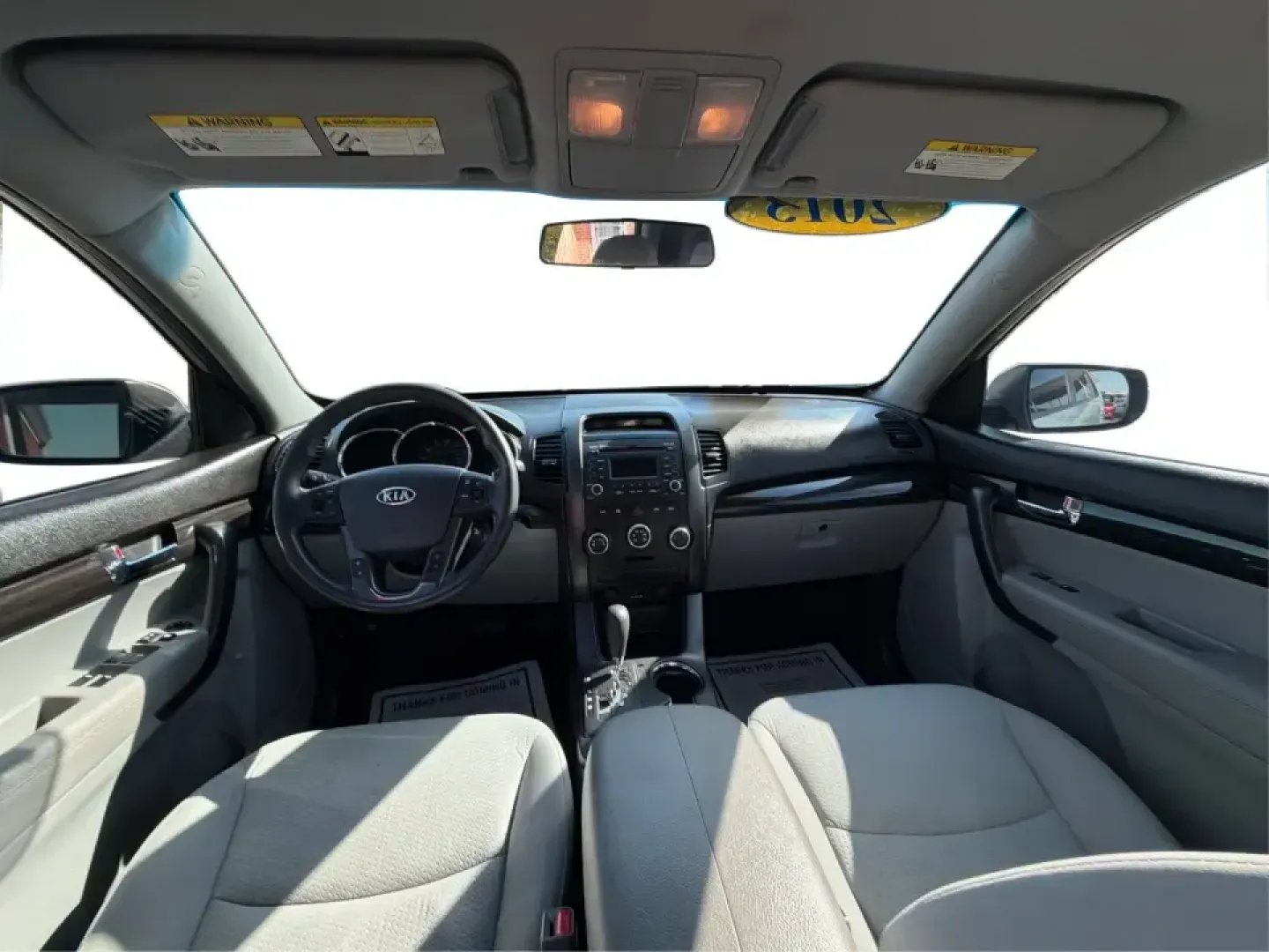 2013 Kia Sorento LX (5XYKT3A12DG) with an 2.4L I-4 DOHC engine, 6-Speed Automatic transmission, located at 8750 N County Rd 25A, Piqua, OH, 45356, (937) 908-9800, 40.164391, -84.232513 - Need one SUV that can handle the school run, a long commute up I75, and a weekend getaway to Indian Lake without blowing your budget? This 2013 Kia Sorento LX in Satin Metal is a practical, road-trip-ready SUV that's sized for real life-easy to park, comfortable for passengers, and versatile enough - Photo#22